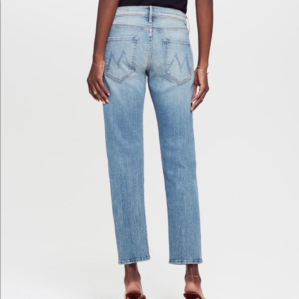 MOTHER Denim The Ditcher Ankle Jean in Truth or Dare, Size 30